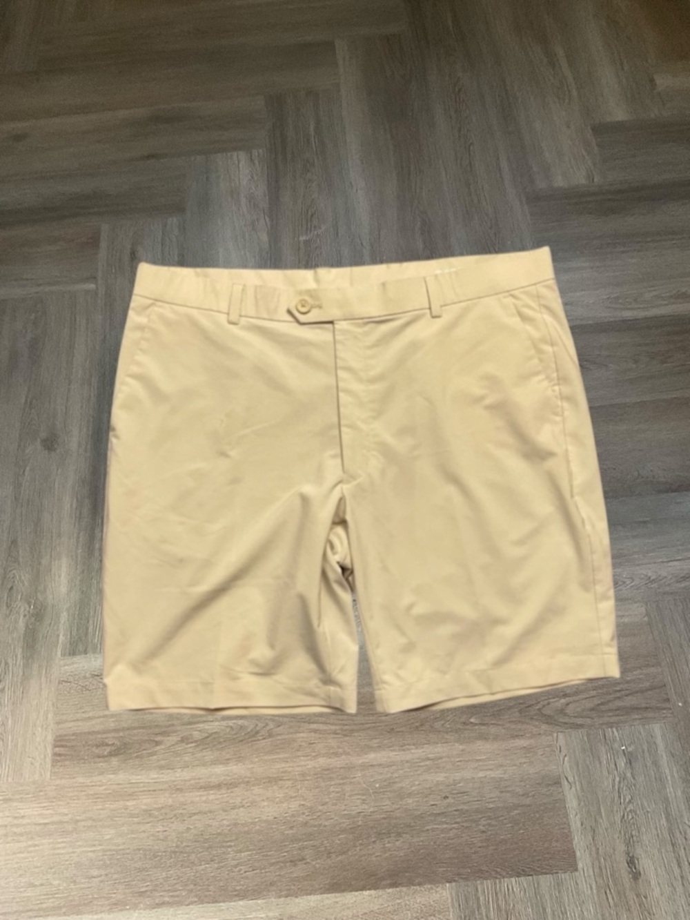 G/FORE Performance Golf Shorts Mens 38 Stone Beige Tennis Preppy Classic Sport‎
